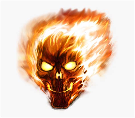 Liked Like Share Ghost Rider Head Png Transparent Png Kindpng