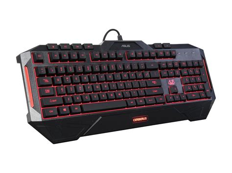 Asus Cerberus Dual Led Color Backlit Gaming Keyboard