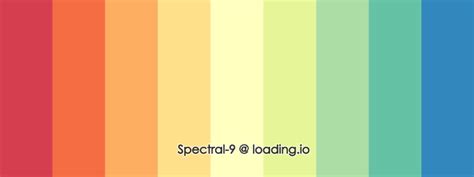 Spectral 9 Beautiful Color Palettes For Your Next Design ·