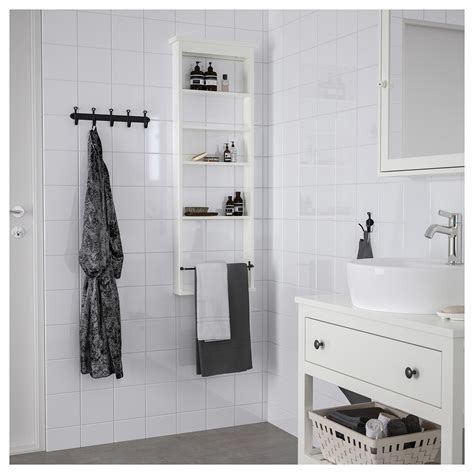 Ikea Hemnes White Wall Shelf Hemnes Wall Shelves Small Bathroom