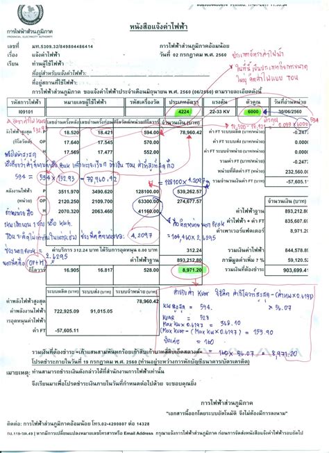 การคิดค่าไฟฟ้า - Scribd Thai