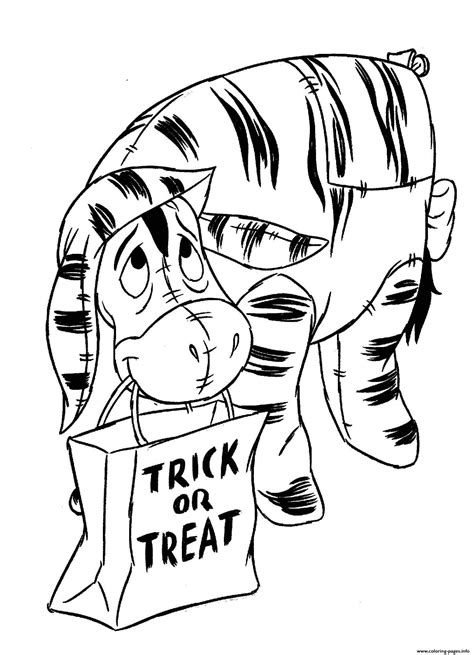 Halloween Coloring Pages Winnie The Pooh Winnie The Pooh Coloring
