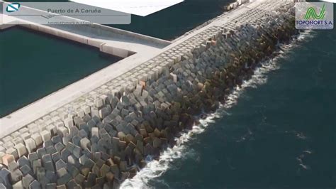 MDT Escollera Dique Langosteira 2012 - YouTube