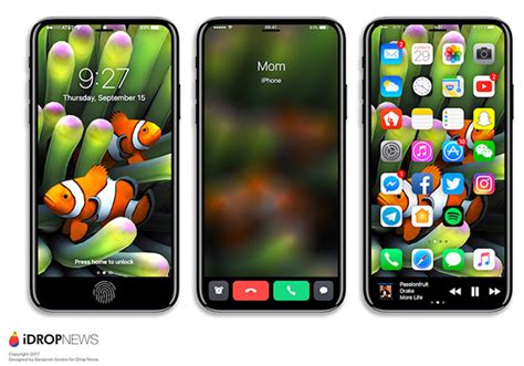 New Set Of Iphone 8 Renders Show Off The Speculated Function Area