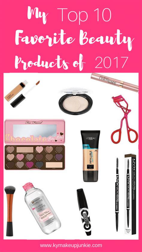 My Top 10 Favorite Beauty Products Of 2017 Kentucky Makeup Junkie