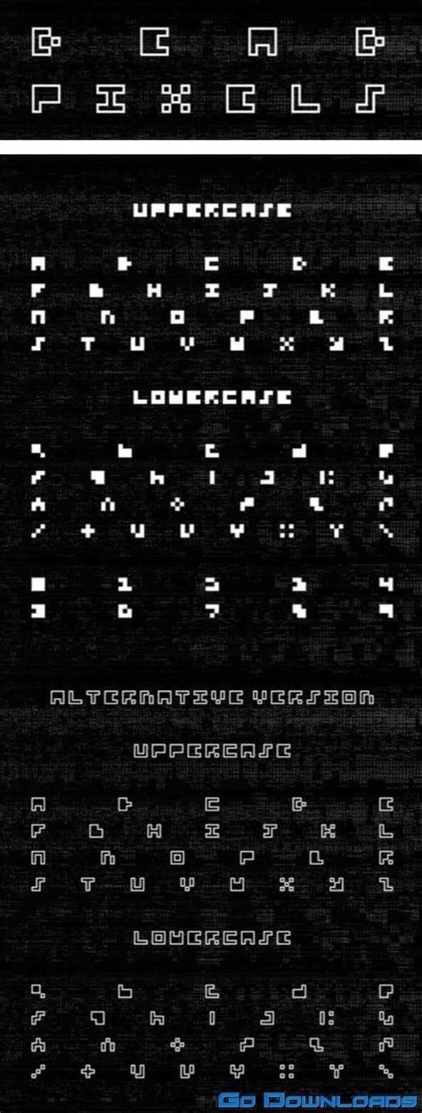 Dead Pixels Typeface Free Download Official Website