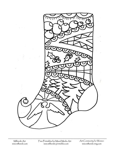 Download, print, and color quiver coloring pages and then view pages through the app and watch pages come to life. Free Christmas Coloring Page Stocking#Repin By:Pinterest++ ...