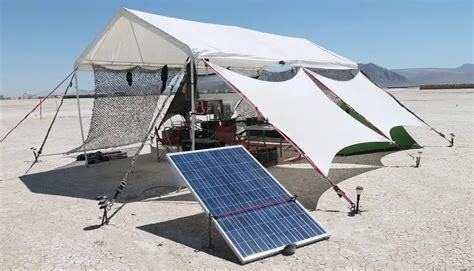 Solar Powered Tent The Latest Addition For Camping Adventures