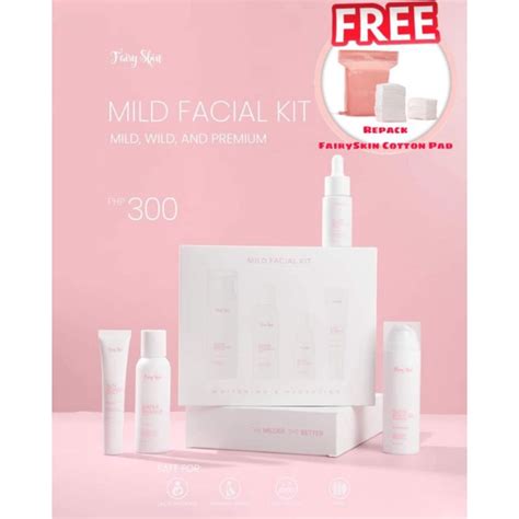 Fairy Skin Mild Facial Kit New Packaging With Freebie Shopee Philippines