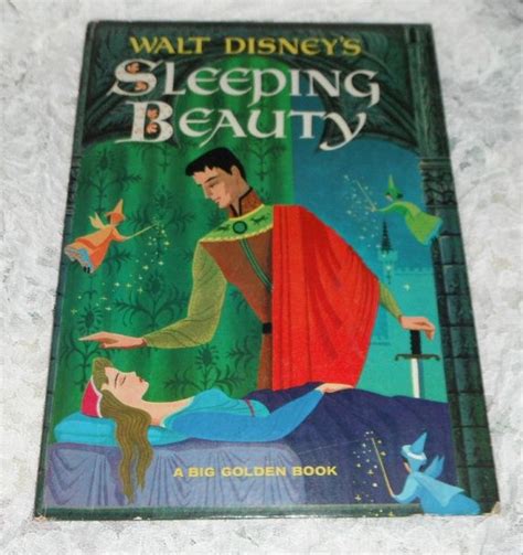 Vintage Walt Disneys Sleeping Beauty A Big Golden Book Etsy Disney