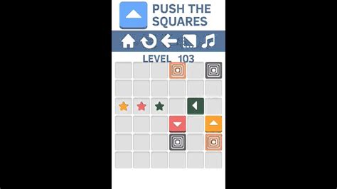 Push The Squares Walkthrough Level 101 To 105 Youtube