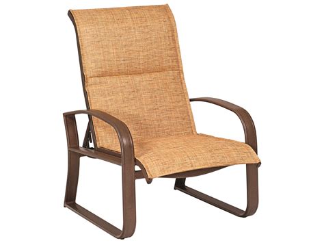 Shop over 330 top sling chair and earn cash back all in one place. Woodard Cayman Isle Padded Sling Aluminum Adjustable Lounge Chair | WR2FH535