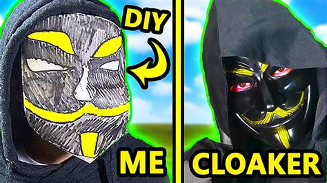 Making Cloaker Mask From Chad Wild Clay Vy Qwaint Spy Ninjas New Video Diy Project Youtube