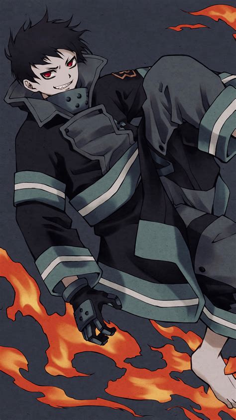 Shinra Kusakabe Flames Fire Force Anime 4k 8476 Wallpaper Pc Desktop