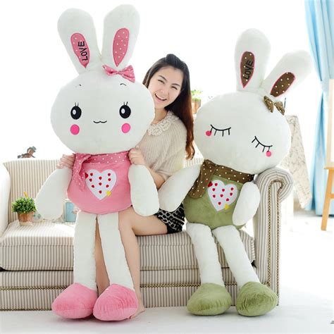 60cmcute Cartoon Love Rabbit Plush Toy Doll Little Girl