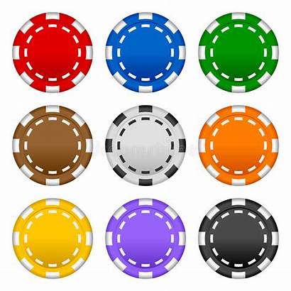 Poker Chips Clipart Casino Gambling Chip Clip