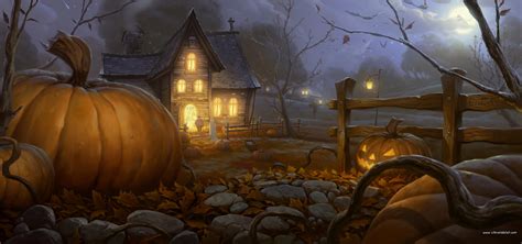 Halloween Desktop Wallpapers Free Wallpaper Cave