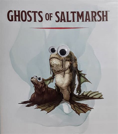 Ghosts Of Saltmarsh Get The Googly Eye Treatment