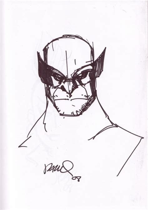 Humberto Ramos Wolverine In Jarod Martins X Men Sketchbook Comic