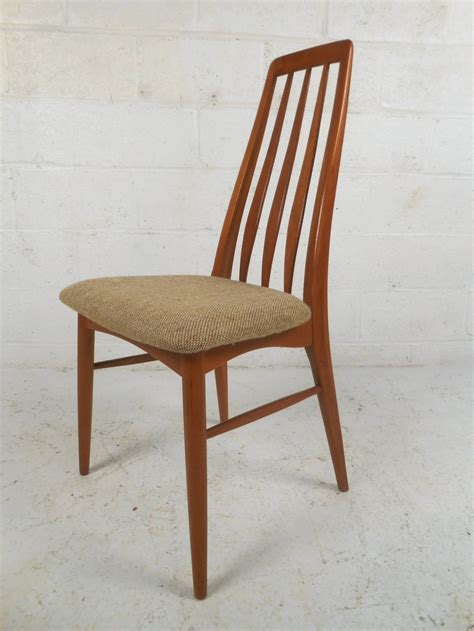 Mid Century Modern Danish Teak Eva Dining Chairs For Hornslet By