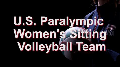 Us Paralympic Womens Sitting Volleyball Team Usa Volleyball Usa Volleyball