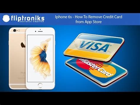 The credit or debit card you needed to remove will no longer be usable by apple pay on that specific device. Iphone 6s - How To Remove Credit Card from App Store - Fliptroniks.com - YouTube