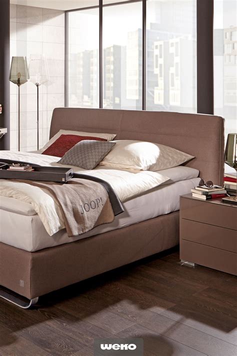 Finden sie ihr perfektes bett: Gemütliches BOXSPRING-Bett von u00 JOOP! #schlafzimmer # ...