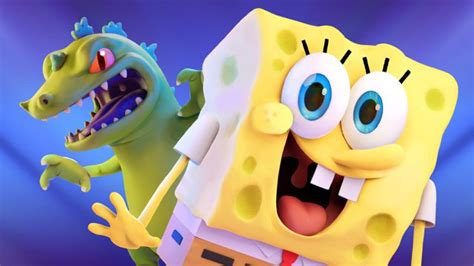 Nickelodeon All Stars Brawl Spongebob Arcade Mode Gameplay