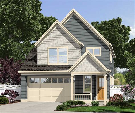 Search our selection of house plans to find your new dream home! Narrow Lot Cottage - 69480AM | Architectural Designs ...