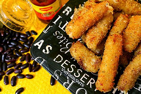 Crispy Cheddar And Mozzarella Cheese Sticks