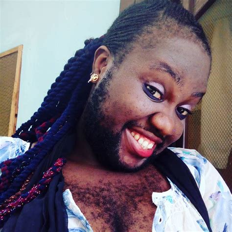 Queen Okafor Nigeria S Hairiest Woman Shares New Photos Celebrities