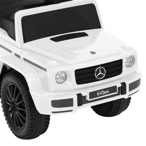 Autíčko Na Tlačenie Mercedes Benz G63 Biele Online Obchod Cezinternetsk