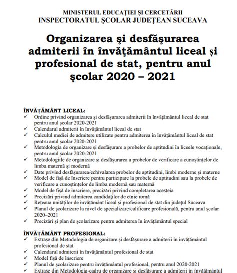 Potrivit brosurii ismb, numarul de clase de la scolile profesionale este mai mult decat dublat, de la 34 in 2018, la 78 in acest an. Broșura de admitere în licee, publicată pe site-ul ...