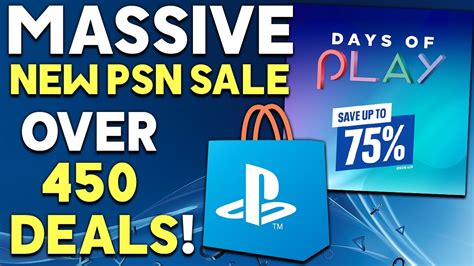 HUGE DAYS OF PLAY PSN SALE LIVE RIGHT NOW TONS OF PS4 AND PS5 GAME