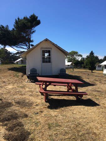 We stayed in the little canvas bungalow with nice, clean bathrooms down the way. Costanoa Coastal Lodge & Camp - UPDATED 2018 Prices ...