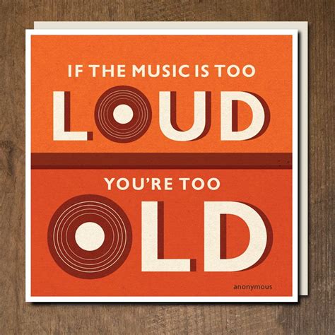 Music Too Loud From The Lettered Range By Urban Graphic Ltd