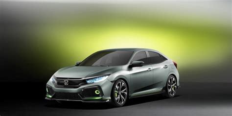 Honda Civic Prototype Unveiled For 2016 Geneva Motor Show