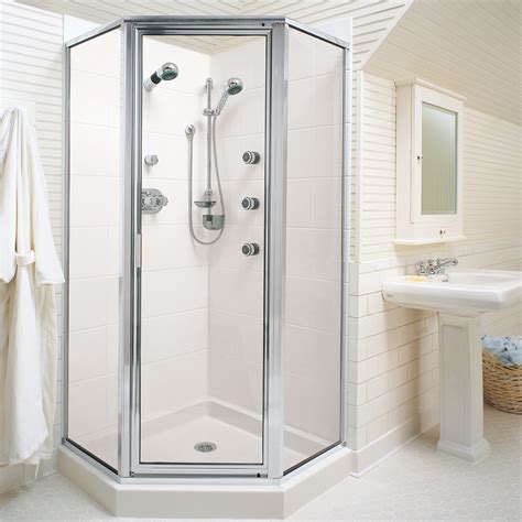 Town Square 38 Inch By 38 Inch Neo Angle Shower Base
