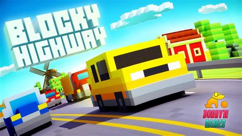 Blocky Highway Traffic Racing Game Play Fun Youtube