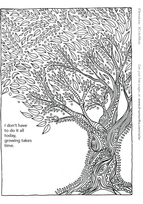 Coloring pages for adults or teens designed for stress relief and relaxation. Why Adult Coloring is Good For Stress