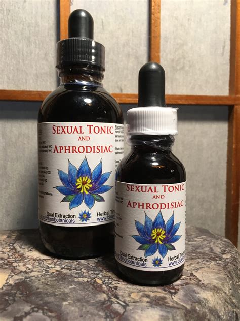 Sexual Tonic And Aphrodisiac Isis Essentials And Exotica