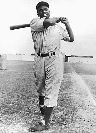 Jackie robinson during spring training with the montreal royals. Jackie Robinson | Biography, Statistics, Facts, & Legacy ...
