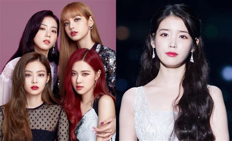 Iu And Blackpink Take Up The Top Five Spots Of The Most Popular