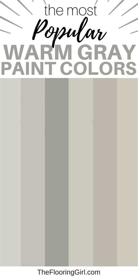 9 Amazing Warm Gray Paint Shades From Sherwin Williams Warm Neutral