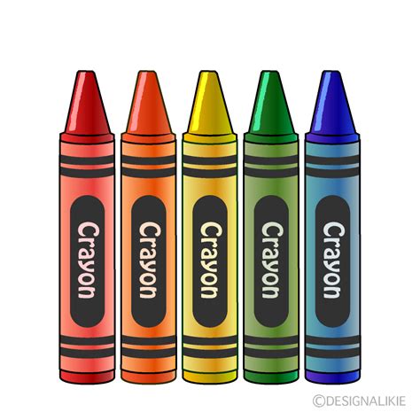 Crayons Clip Art Free Png Image｜illustoon