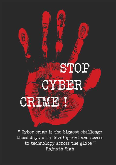 Stop Cyber Crime Poster On Behance