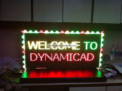 Led Display Sign Board Led Glow Sign Board Light Emitting Diode Sign