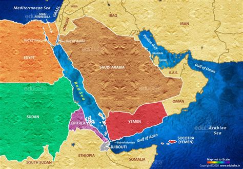 Red Sea Definition Map And Facts For Exam Maps For Upsc