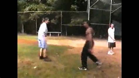 Girls' backyard wrestling & world pro wrestler mania is the most realistic fighting simulation game. Black man vs white woman backyard wrestling - YouTube
