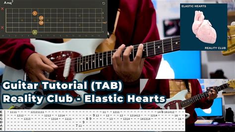 Tutorial Reality Club Elastic Hearts Chord Solo Lead Guitar Tab Youtube